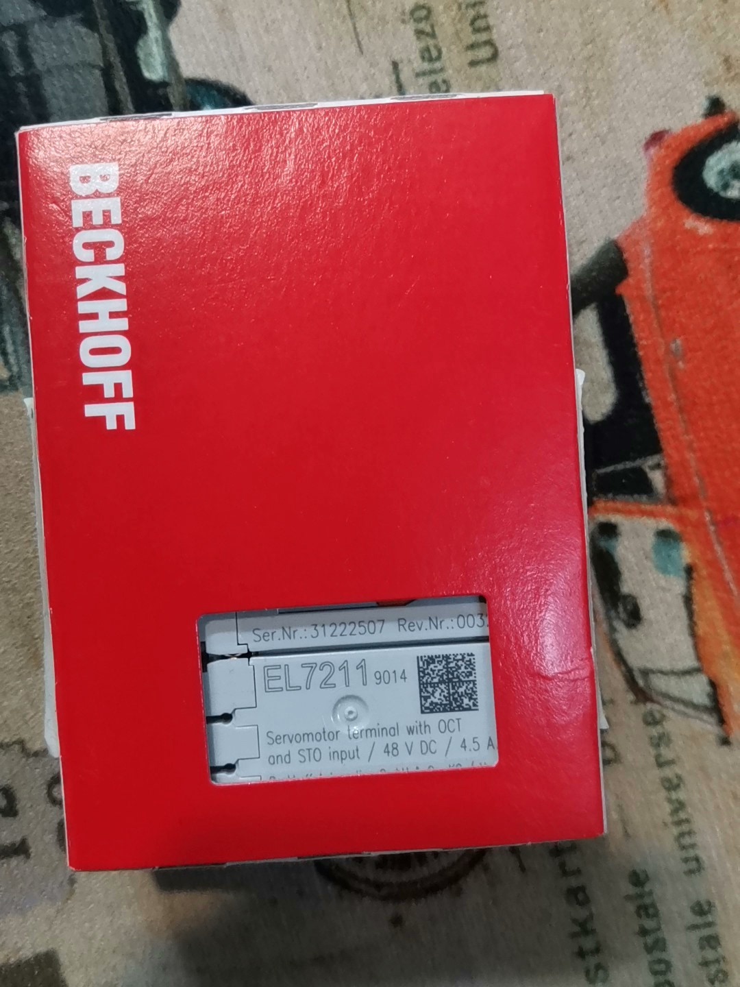 倍福模块全新，EL7211-9014，有需要的老板欢迎来咨询