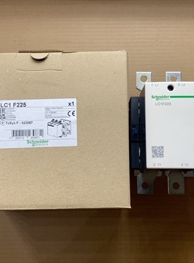 施耐德进口接触器LC1F225，本商品为接触器本体，需配合配