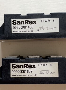 日本三社模块 SanRex DD200KB160S 二手拆机