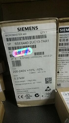 6SE6440-2UC13-7AA1全新现货
