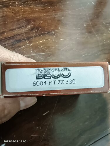 BECO 604 HT ZZ 330轴承