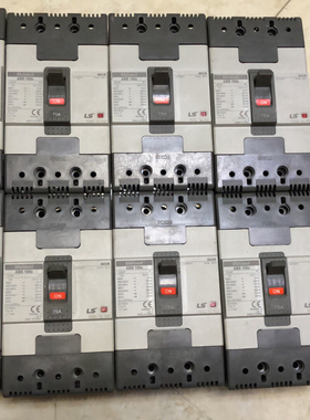 LS 韩国原装 塑壳断路器 ABS 103C 3P 75A有