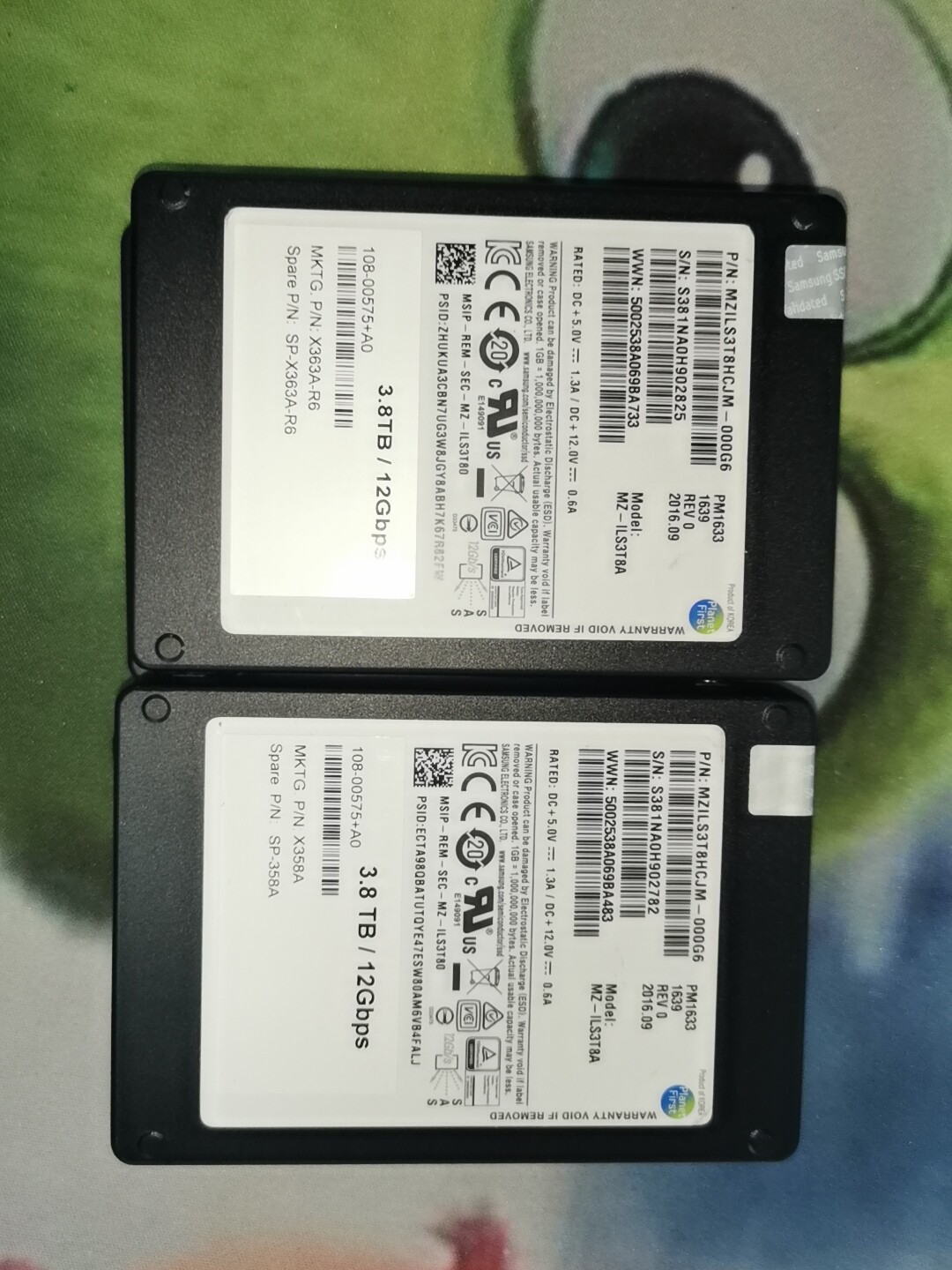 三星 pm1633 3.84tb SSD 固态硬盘 电脑硬件/显示器/电脑周边 企业级硬盘 原图主图