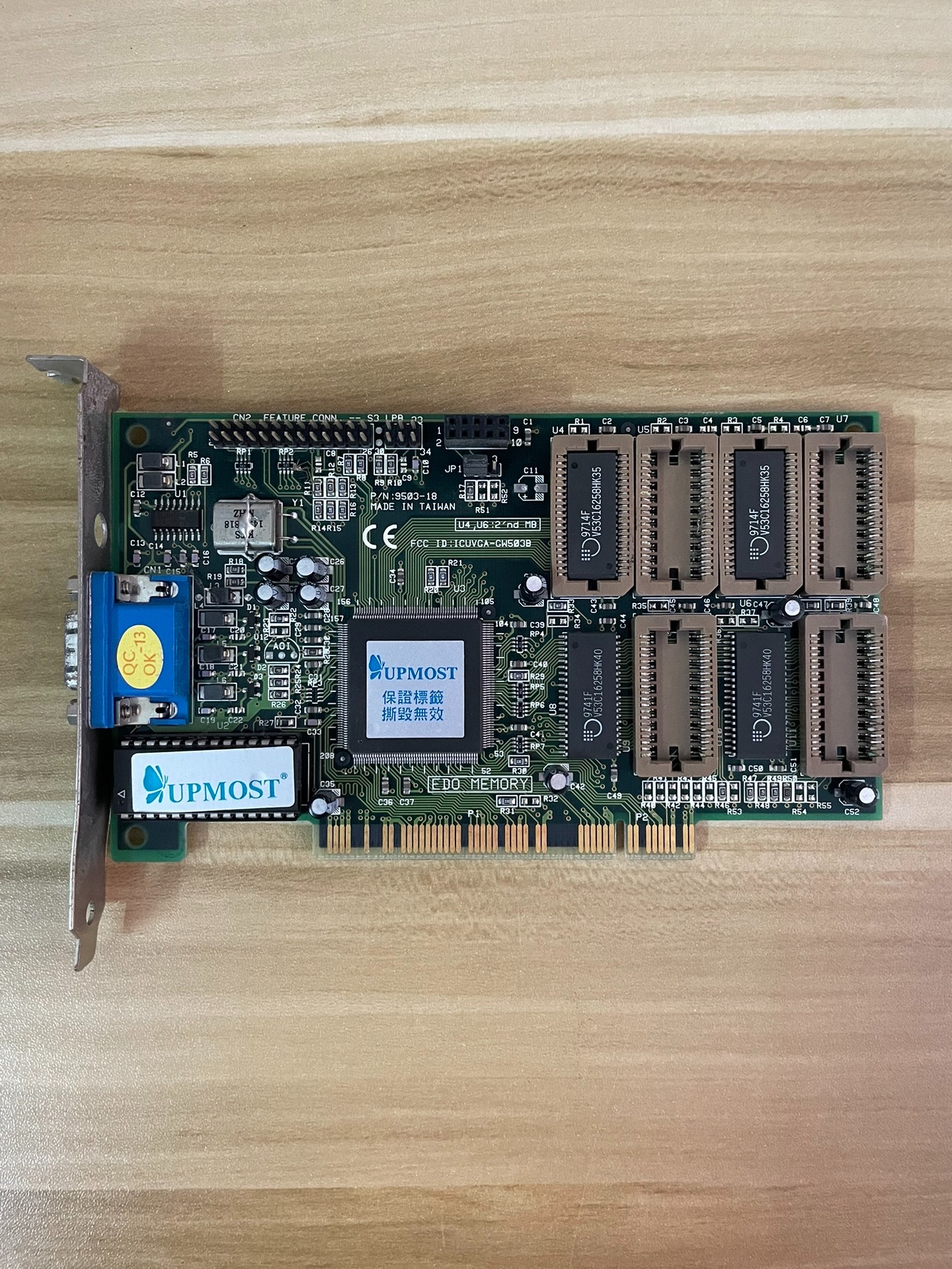 FCC ID：ICUVGA-CW503B拆机二手卡