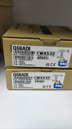 三菱Q68ADI 8通道，最大程序存储器容量可达252K步，