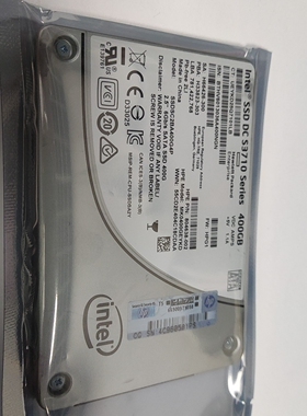 现货50个 intel 英特尔 hp定制版 s3710系列