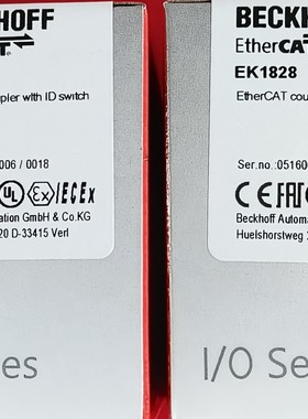 倍福BECKH0FF，EK1828，值拍。