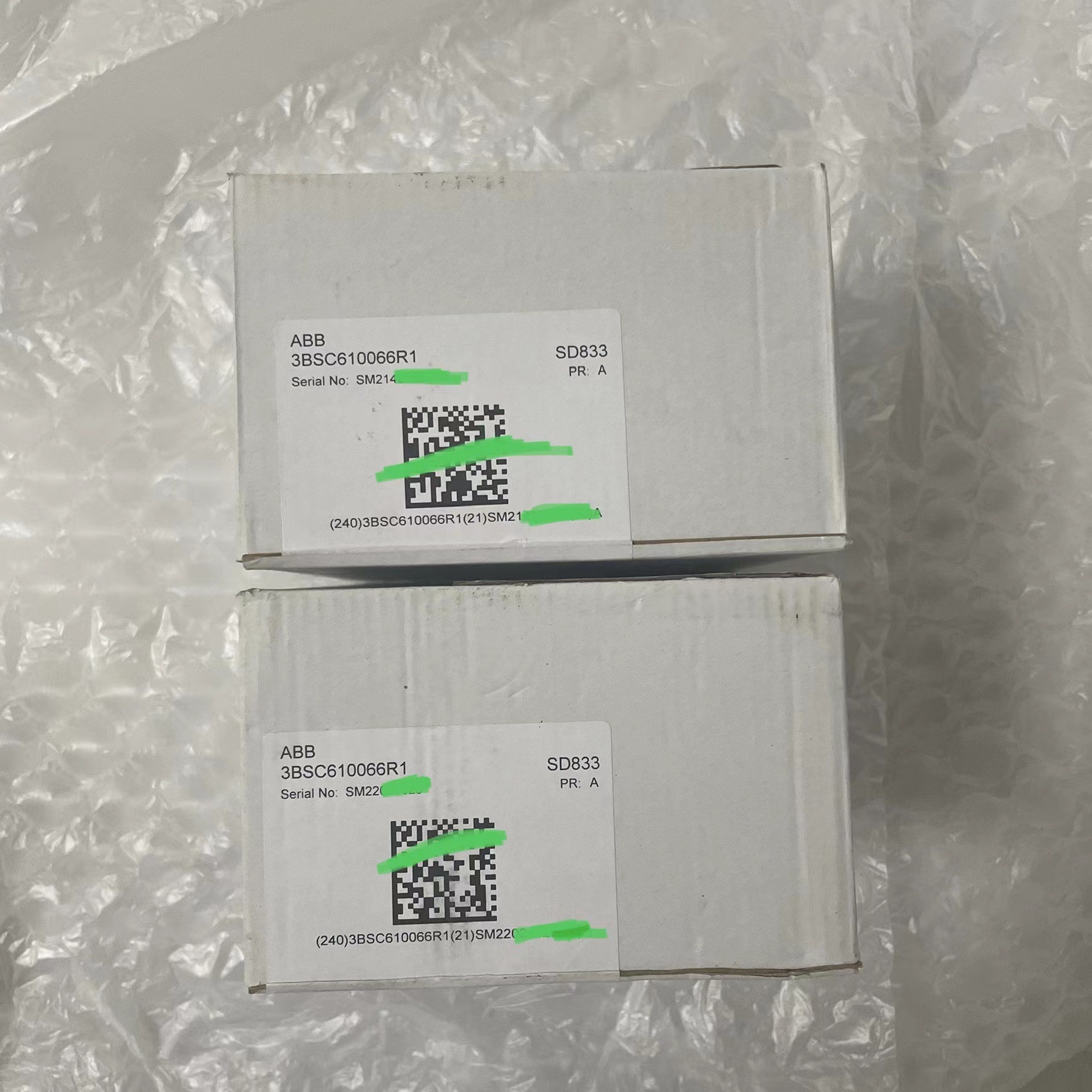 型号SD833，ABB全新原装未开封。