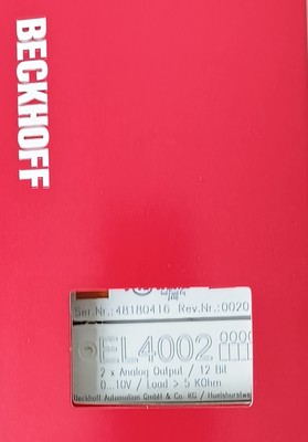 倍福BECKH0FF，EL4002，库存最后一个优惠价。