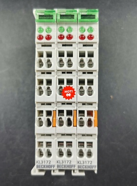 二手拆机倍福模块  KL3172 实物拍摄，成色漂亮，功能包议价