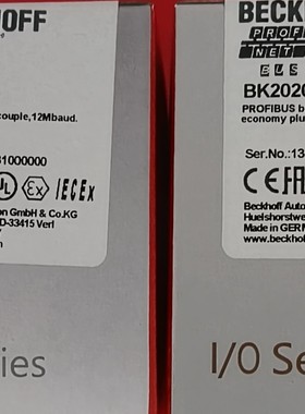 倍福BECKH0FF，Bk2020，议价销售。