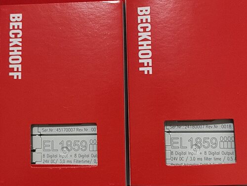 倍福BECKH0FF，EL1859，值拍。