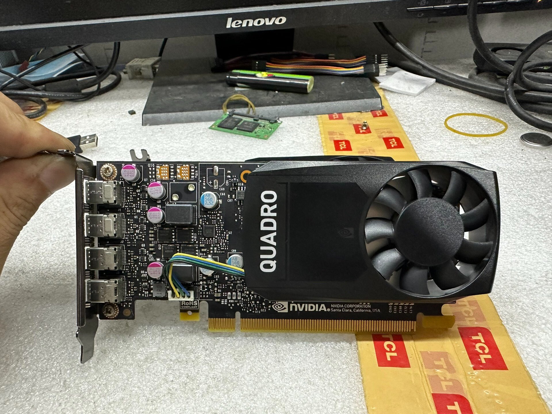 9.5新丽台P600显卡2G，专业图形卡3D建模渲染美 工设