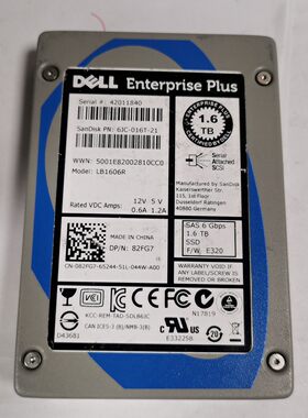 dell 1.6tb sas ssd 固态硬盘 实图实拍实