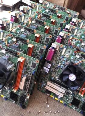 研华AIMB-501G2，九五新十三片议价