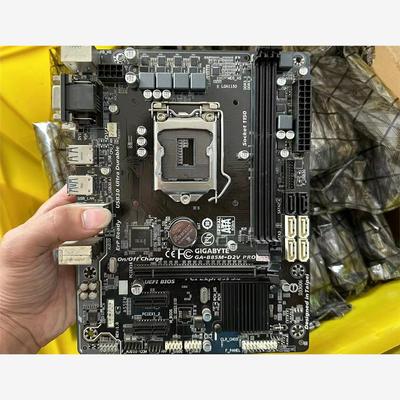 技嘉b85m-D2V PRO主板，成色漂亮！性能完好！无维修议价