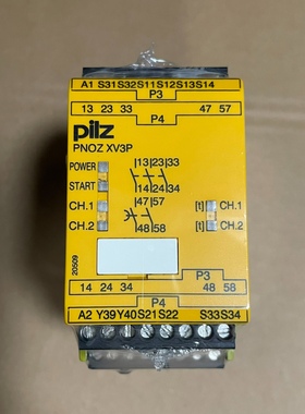 777515 全新皮尔兹安全继电器 PNOZ XV3P 3/议价