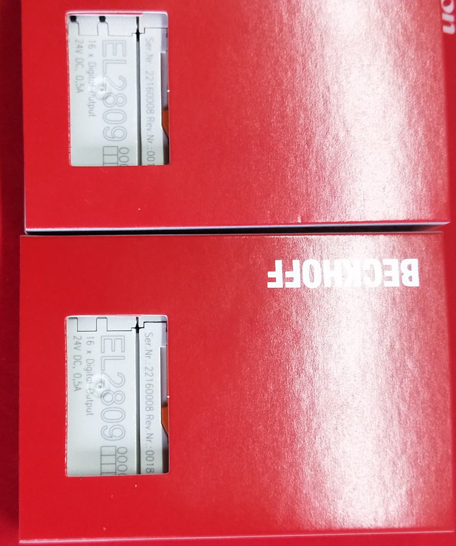 倍福模块PLC，EL2809，功能正常，外观，议价。