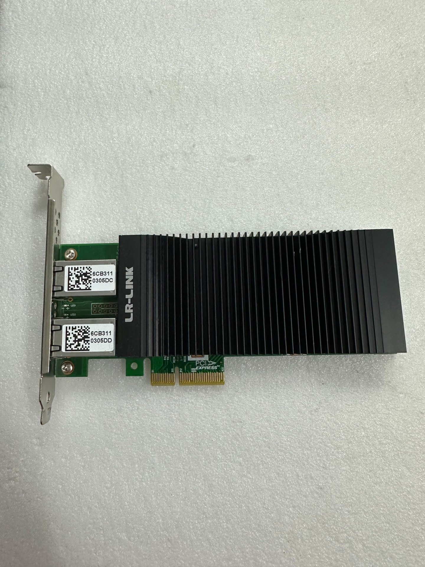 LR-LINK联瑞原厂原装PCIex4千兆双口POE网卡英特