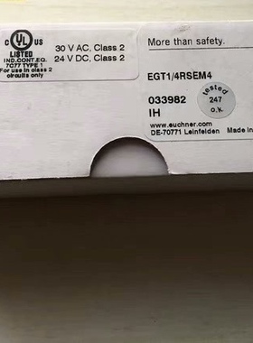EGT1/4RSEM4 033982 全新原装德国EUCHN