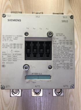 西门子 接触器 型号3RT5064-6…6 线包220V，成