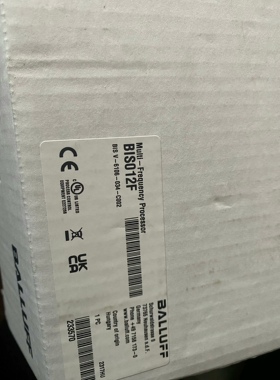 全新原装仅开封 巴鲁夫 BIS012F