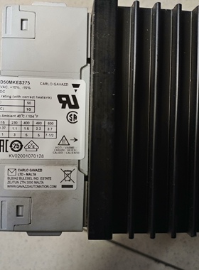 瑞士佳乐CARLO固态继电器RGS1A60D50MKES27