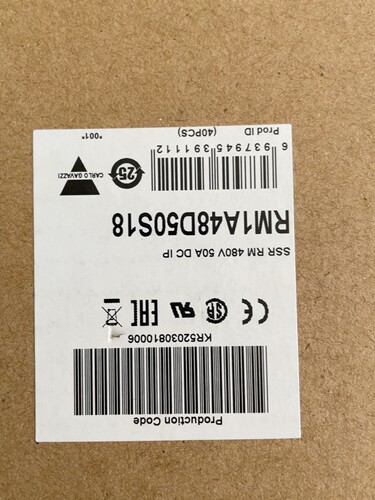 原装佳乐固态50a 20个 型号RM1A48D50S18