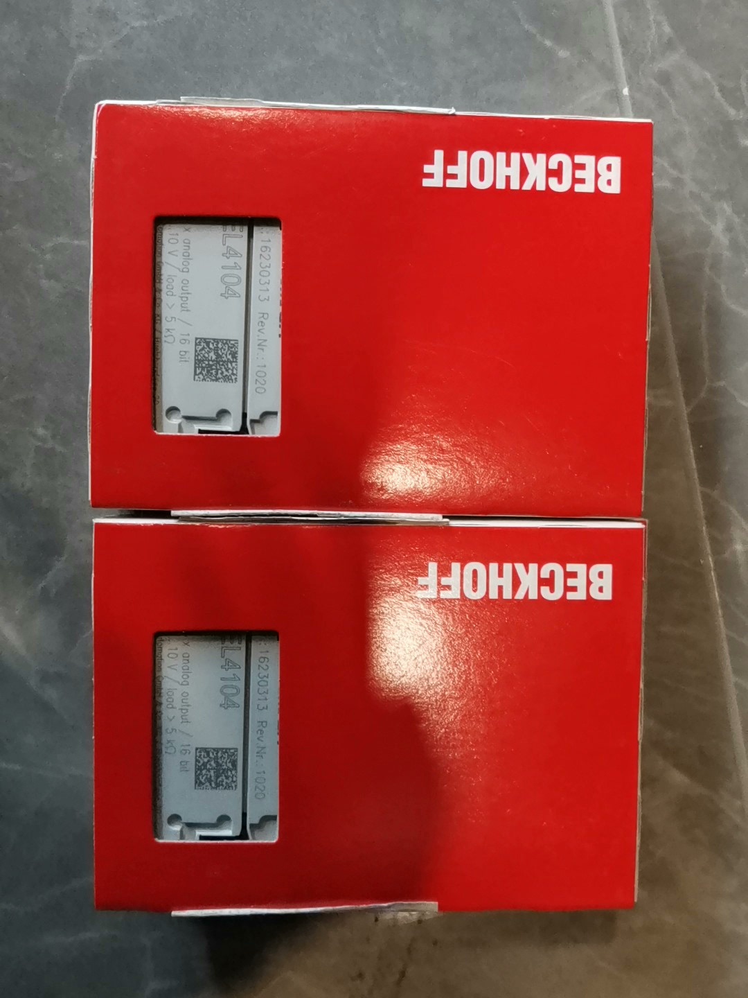 倍福可编程控制器模块，型号EL4104，包全新原装正品，图片