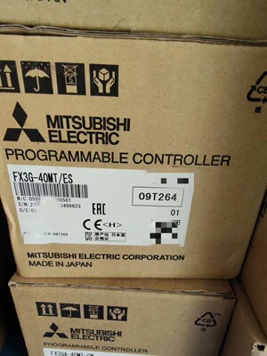 三菱PLC  FX3G-40MT/ES。原装正品，全新带包装