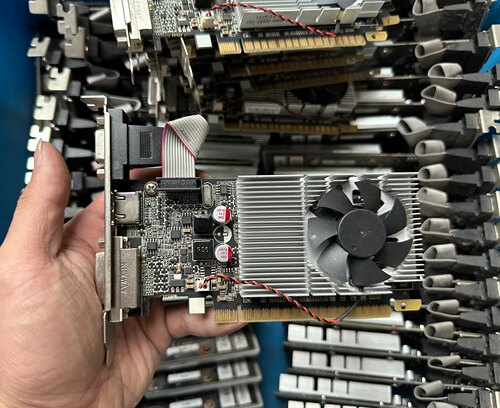蓝宝石GT620 1g显卡50片 全接口DVI+HDMI+V
