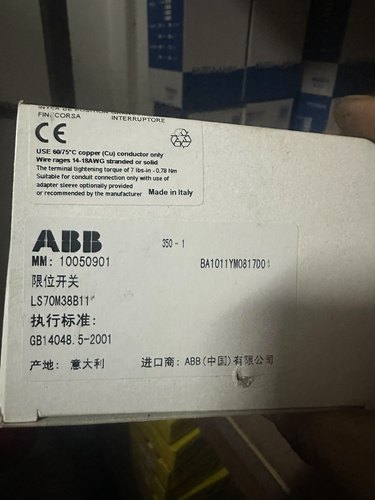 原装ABB限位开关LS70M38B11 20个打包优惠议价