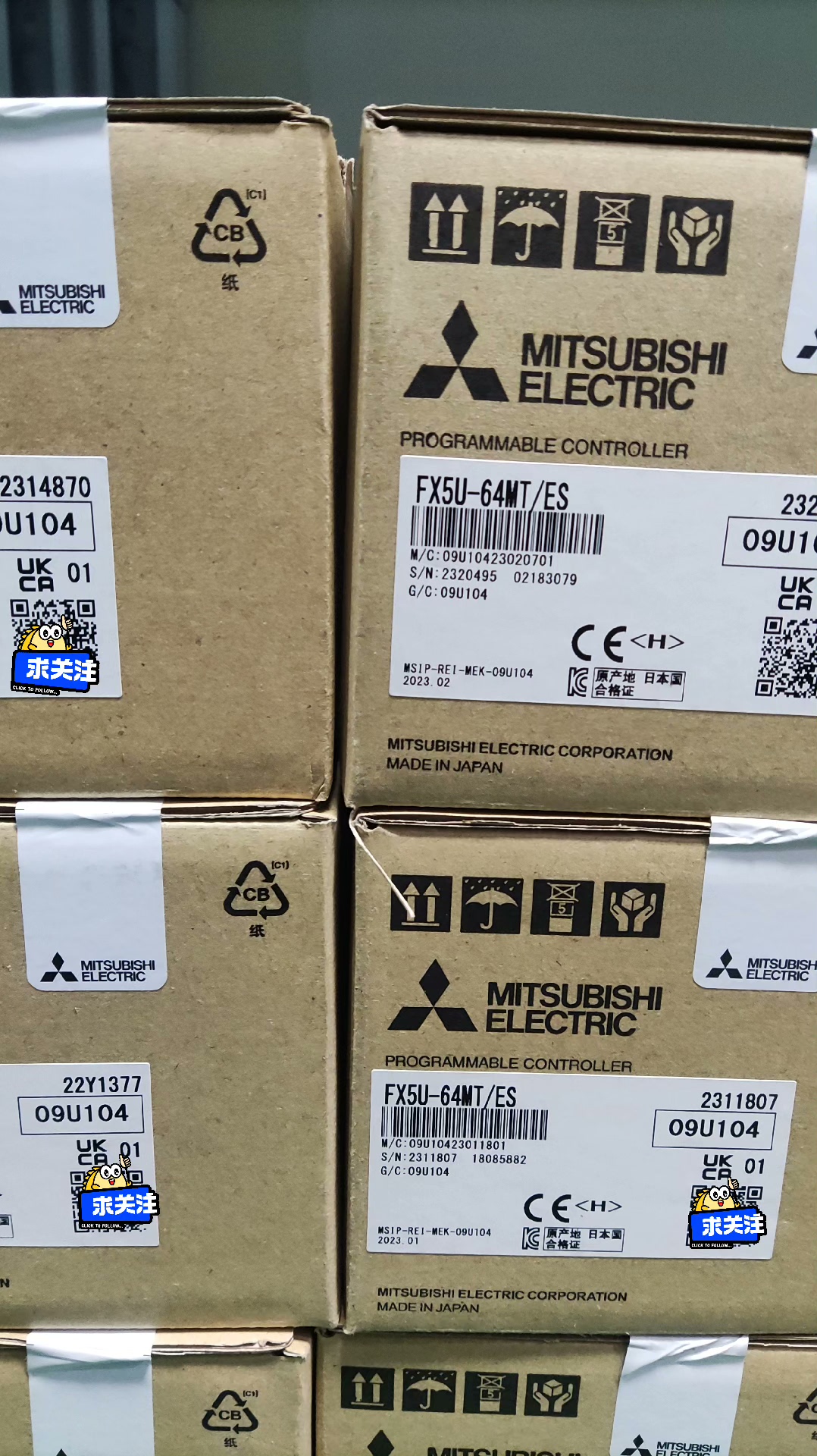 三菱FX5U-64MT/ES 晶体管漏型AC电源，年份新库存