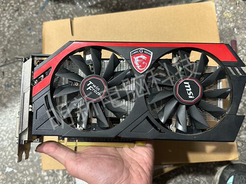 微星msi N660 2G D5显卡 需外接供电 成色不错