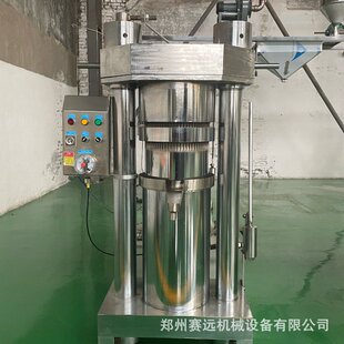 全自动商业用液压榨油机家用小型花生芝麻核桃榨油机全套设备