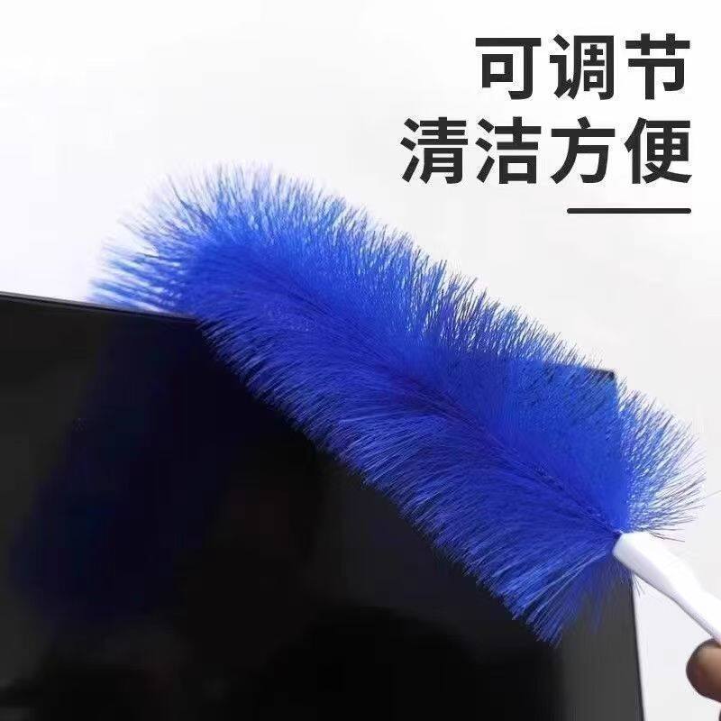 长手柄可弯曲风扇清洁刷缝隙除尘掸多用途打扫清理毛刷子