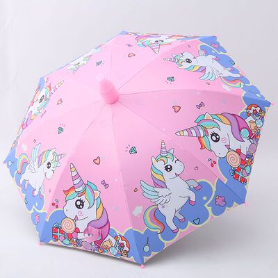 儿童雨伞女男孩遮阳伞小学生幼儿园可爱太阳伞超轻晴雨伞中大童伞