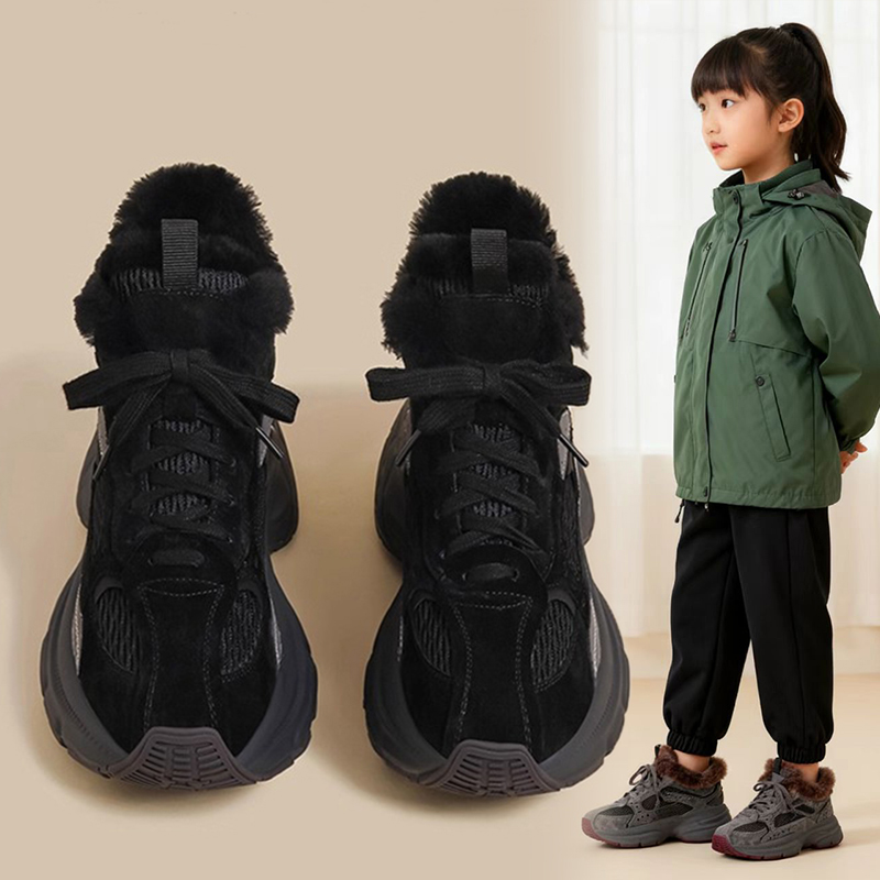 女童老爹鞋新款秋冬款