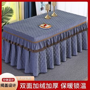炉取暖器升降茶几桌子罩桌布加绒加厚长方形夹烤 罩火暖棉套电冬季
