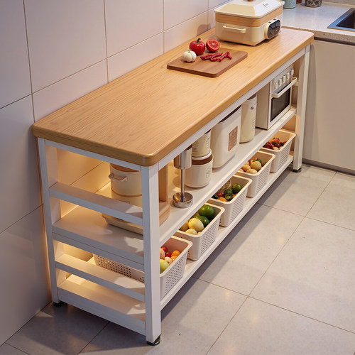 厨房置物架落地多层切菜桌