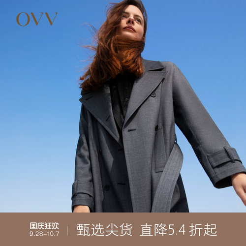 OVV秋冬新款女装仿牛仔