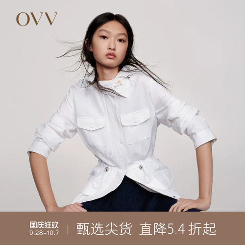 连帽立领 进口面料 风衣式设计