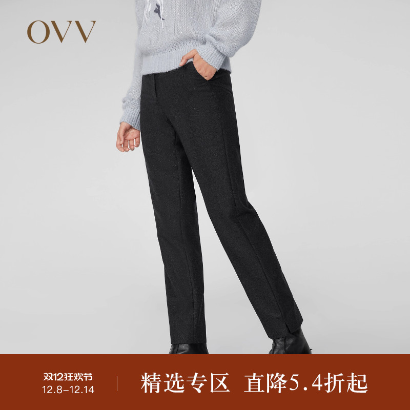 OVV秋冬新款女装法兰绒