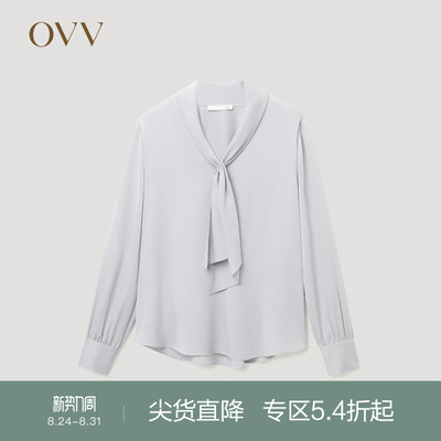 OVV2024秋冬新款女装缎