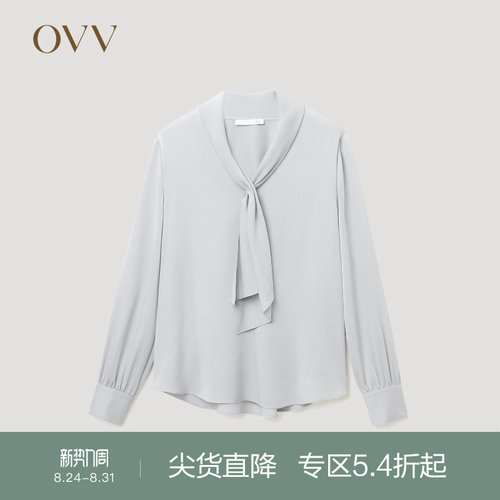 OVV2024秋冬新款女装缎
