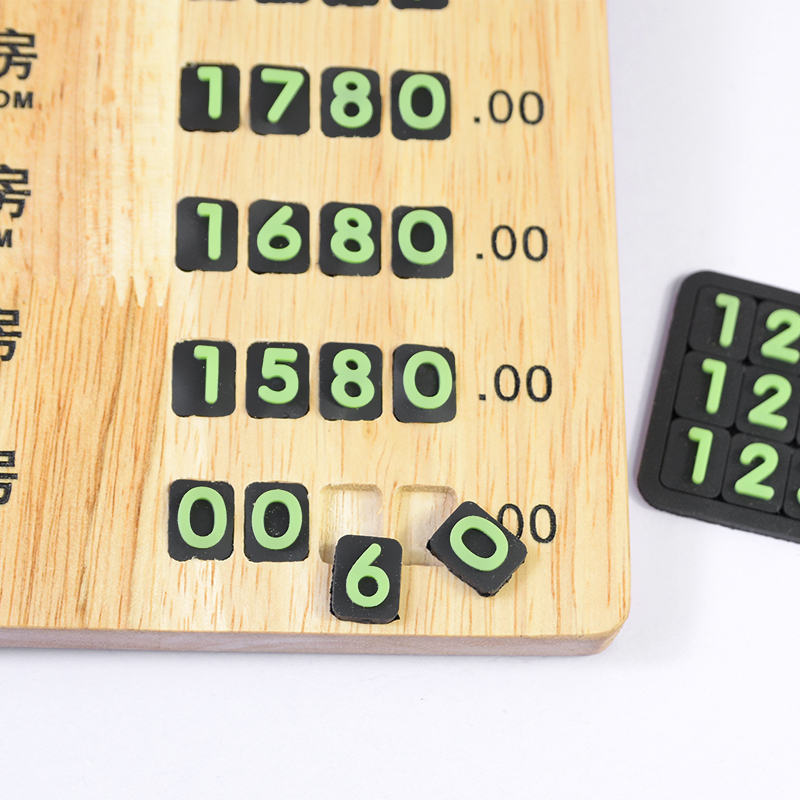 酒店价格展示牌定制宾馆民宿价目表房价牌显示牌T今日房价桌面摆