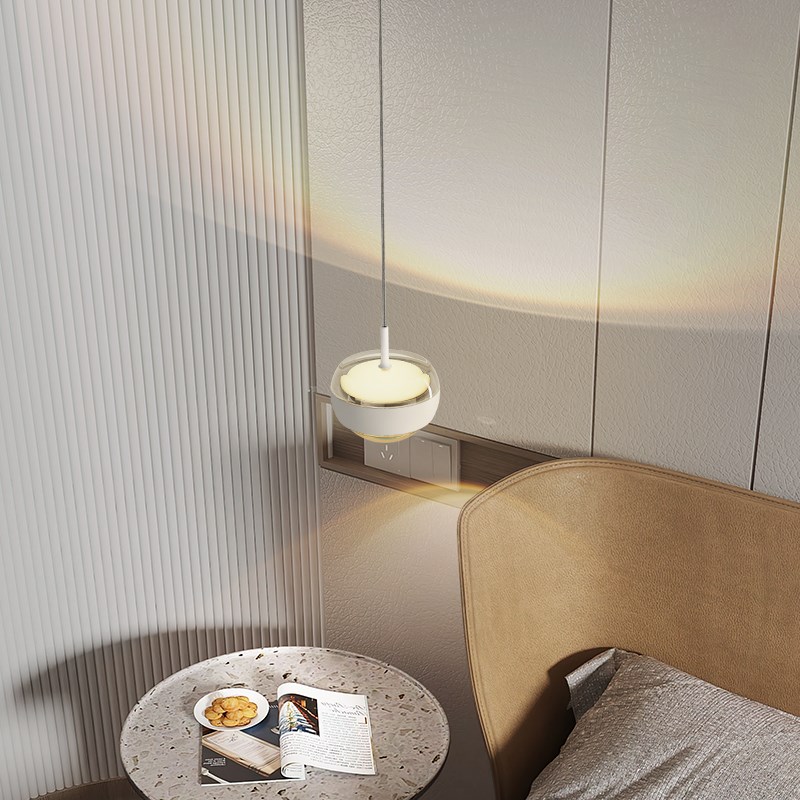 意式极简床头小吊灯现代简约设计师创意个性客厅餐厅吧台卧室灯具