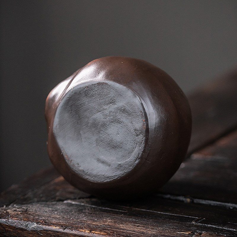 紫砂茶宠打哈欠丑萌搞怪人v头像高档茶桌精品可养爱了爱困茶玩摆