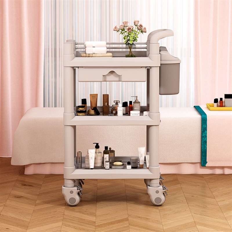 美容车美容院专用手n推工具车美容小气泡仪器车小推车置物架子工