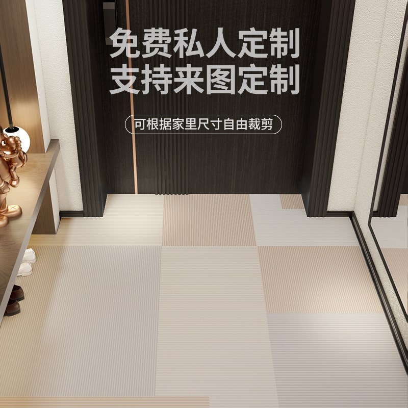 地垫入户门垫门口进门地毯2024新款玄关垫皮革耐脏免洗高端大门垫